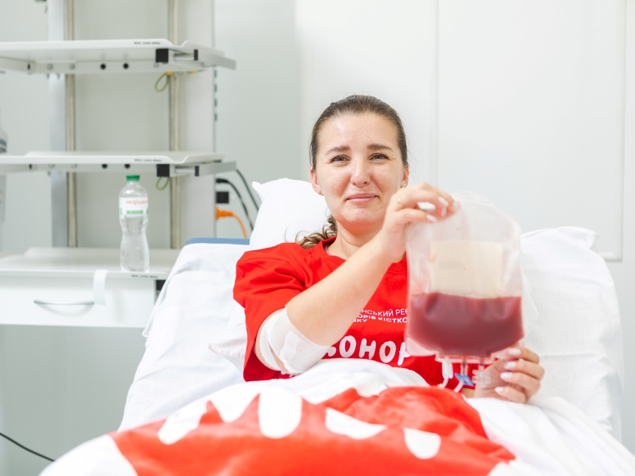 UBMDR - Ще одна українка стала донором кісткового мозку і врятувала життя!